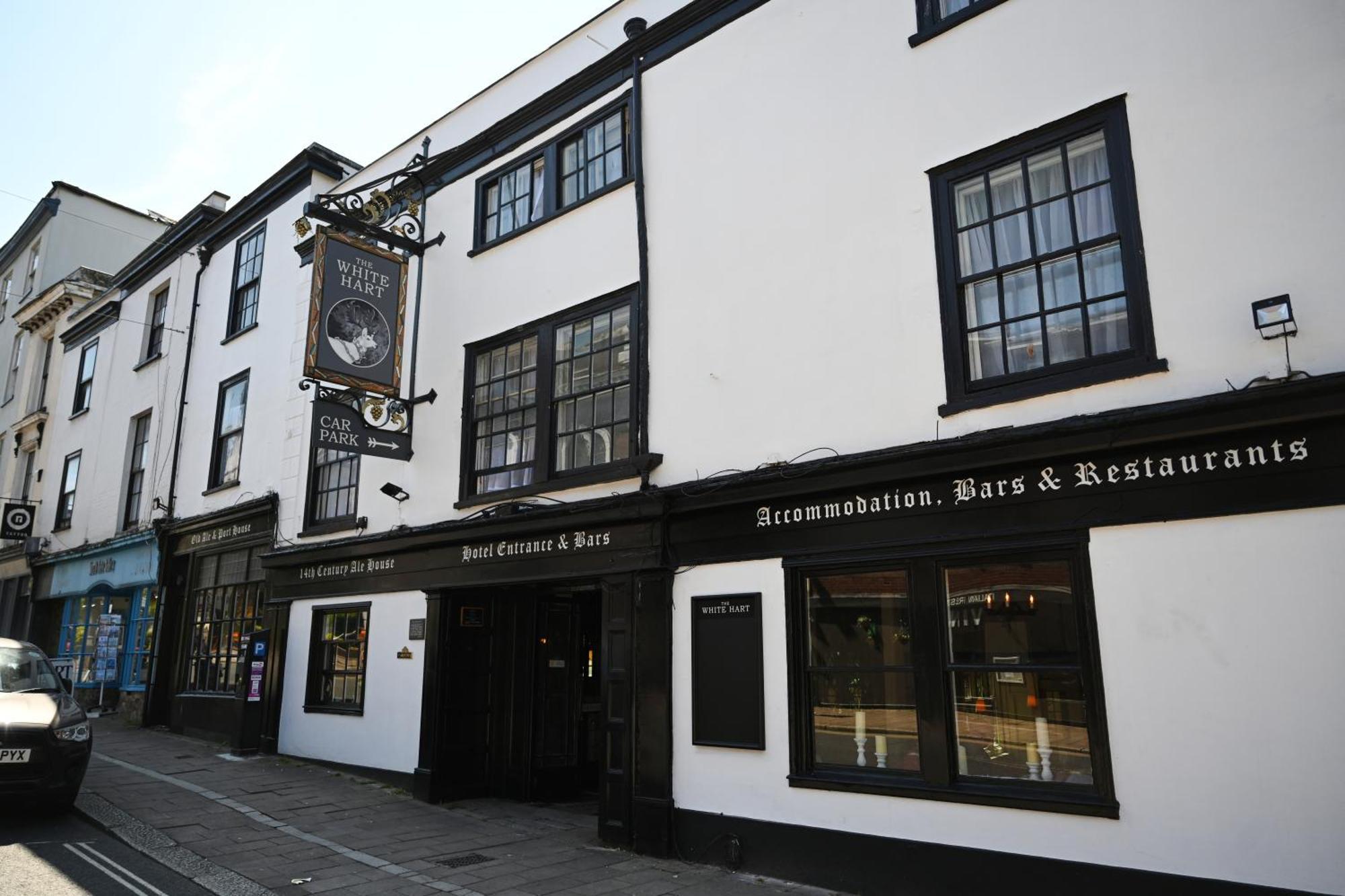 White Hart, Exeter By Marston'S Inns Exteriér fotografie